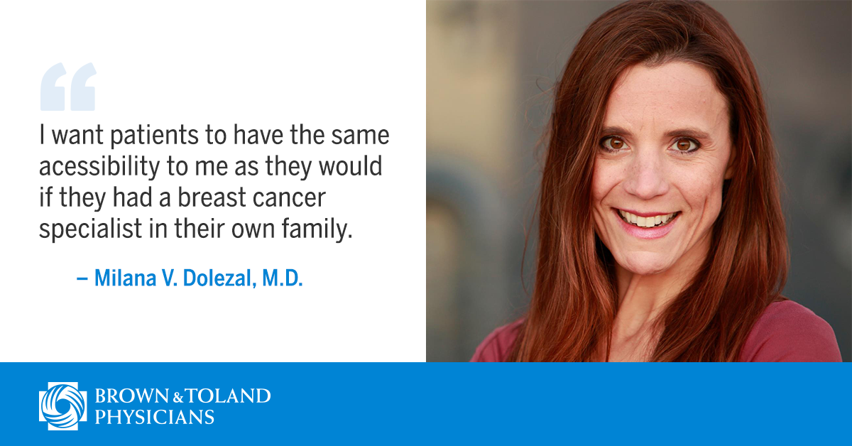 dr dolezal headshot and quote