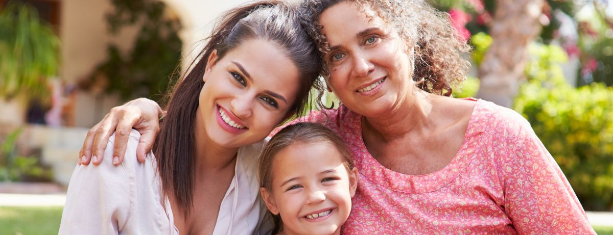 3 generations of women